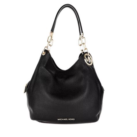 michael kors lillie large schwarz silber|Michael Kors.